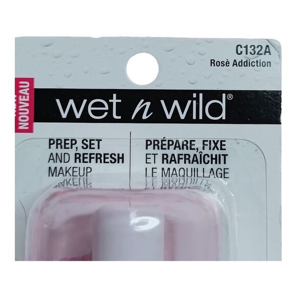 Lot of 2 Wet n Wild Photo Focus 3-in-1 Make Up Primer Rose Addiction Brand New - Picture 3 of 4